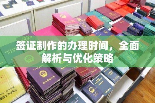 中坜签证制作的办理时间，全面解析与优化策略